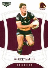 2023 Brisbane Broncos NRL TLA Elite Card - Reece Walsh