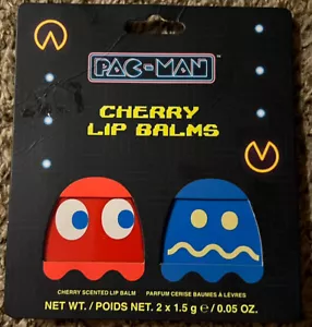 Pac-Man Cherry Scented Lip Balms Chapstick by Paladone BNIP RD DESC!! - Picture 1 of 2