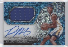 2016-17 Panini Spectra Jersey Neon Blue /99 Patrick McCaw #103 Rookie Auto RC