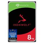 Seagate Ironwolf 8 Tb Interne Festplatte Nas Hdd, 3.5 Zoll, 5400 U/Min, 256 Mb C