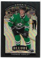 2020-21 Thomas Harley Upper Deck Allure Black Rainbow Parallel Rookie RC #95