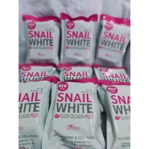 10x Snail White Gluta Collagen Plus Whitening Soap Perfect Skin Lady Authentic - Picture 1 of 7