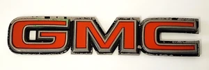 Vintage Plastic 1981-1986 GMC Sierra Truck Tailgate Emblem Badge - 14027524 OEM - Picture 1 of 6