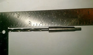 Tronco nacional de 1/4" HS 1MT CÓNICO DE VÁSTAGO DE PERFORACIÓN 6-1/8" OAL maquinero armero torno - Imagen 1 de 5