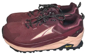 ALTRA Mujer Talla 10 Olympus 5 Caminata Bajo GTX Senderismo Zapato Granate Zapatilla Gore-Tex - Imagen 1 de 10
