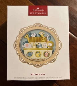 Hallmark Keepsake Decorazione Natalizia Arca di Noè 2024 QG02674 Nuovo - Foto 1 di 3