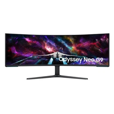 Monitor curvo para juegos Samsung 57 pulgadas Odyssey Neo G9 doble 4K UHD Foto 1 de 4