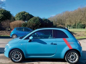 Back Side Stripes Graphic Decals Stickers For Fiat Abarth - Picture 1 of 2
