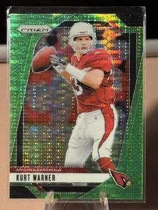 2024 Panini Prizm - Neon Green Pulsar Prizm #8 Kurt Warner - Picture 1 of 2