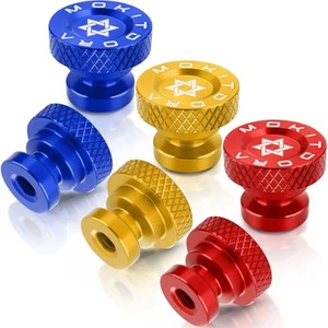 6* Harley Solo Seat Mounting Nuts Rear Fender Bolts for Softail Touring 1997-up - Picture 1 of 7