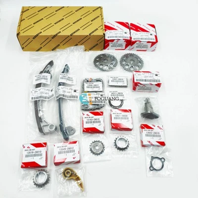 OEM For Toyota RAV4 CAMRY HYBRID HIGHLANDER MATRIX 2AZFE 1AZFE Timing Chain Kit - Image 1 of 4