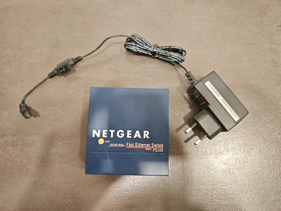 NETGEAR  ProSafe  5-Port  10/100 Mbps Fast Ethernet  Desktop Switch - FS105 - Bild 1 von 4