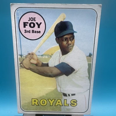 1969 Topps - Joe Foy #93 Crease A70 - Image 1 of 4