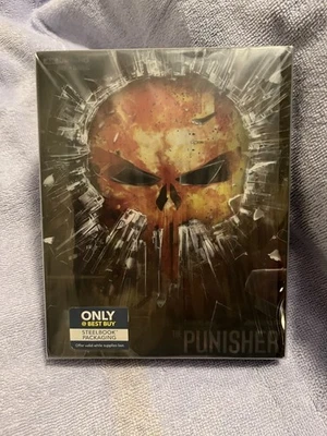 THE PUNISHER/STEELBOOK SEALED- Best Buy EXCLUSIVE 4K Ultra HD, Blu-ra, Dig. - Image 1 of 4