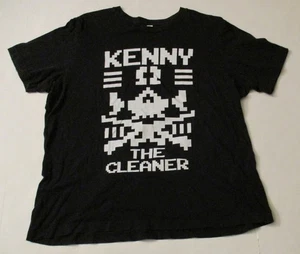 The Bullet Club Cleaner Kenny Omega Skull Logo T-Shirt XL Canvas gebraucht Wrestling - Bild 1 von 6