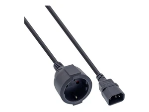 InLine Bulk Pack 30pz. Cavo adattatore di rete da IEC C14 alla presa B-16659A - Foto 1 di 5