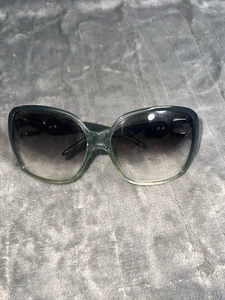 Jimmy Choo Oversized Sunglasses Women’s Black Gray Gradient Logo Designer - Picture 1 of 5