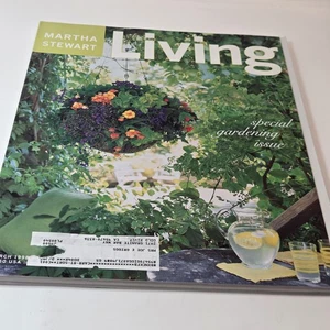 Vtg Martha Stewart Living Mag March 1998 Spec. Garden Issue Decor Entertaining - Picture 1 of 24