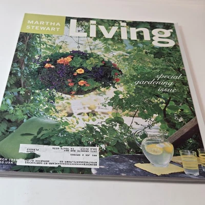Vtg Martha Stewart Living Mag March 1998  Garden Issue Lifestyles Entertaining  Foto 1 de 4