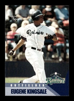 2002 Multi-Ad Tacoma Rainiers #17 Eugene Kingsale NM-MT BXCP02 rare - Image 1 of 2