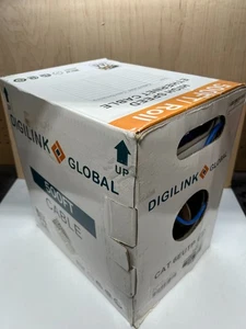 Digilink CAT 6E Plenum UTP, 23AWG x 4P, 600 MHz CMP, 500 FT - Azul - Imagen 1 de 3