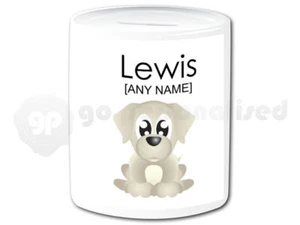 Personalisierte Keramik Spardose - Labrador Design - Bild 1 von 1
