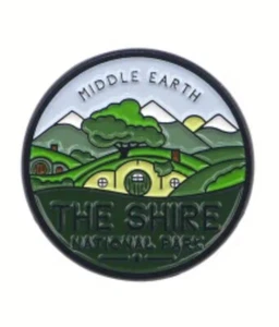 Lord of the Rings - The Shire National Park enamel pin - AU Stock - Free AU post - Picture 1 of 2