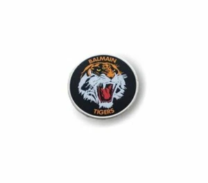 333322 BALMAIN TIGERS NRL TEAM HERITAGE LOGO LAPEL HAT TIE PIN BADGE - Picture 1 of 1