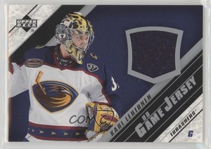 2005-06 Upper Deck UD Game Jersey Series 1 Kari Lehtonen #J-KL