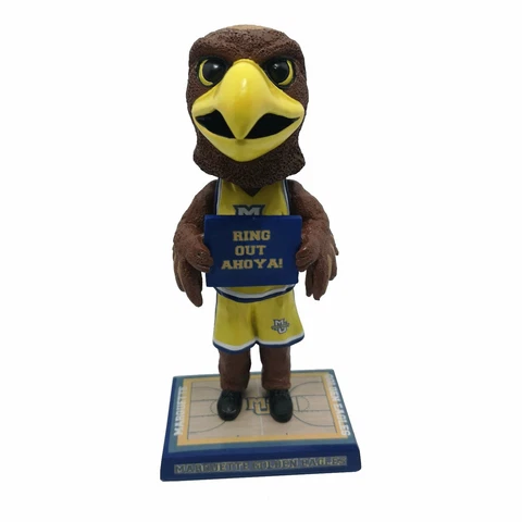 Marquette Golden Eagle Marquette Ring Out Ahoya Bobblehead NCAA Cover