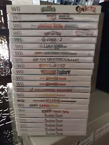 Wii Games with Manuals  ~  Most are Still Factory Sealed! - Picture 1 of 107