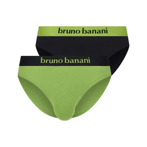 Paquete de 2 braguitas BRUNO BANANI FLOWING S - XXXL verde kiwi 4852 - Imagen 1 de 4