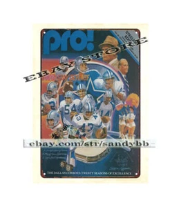 Blechschild Fußball Programm 1979 - Bild 1 von 4