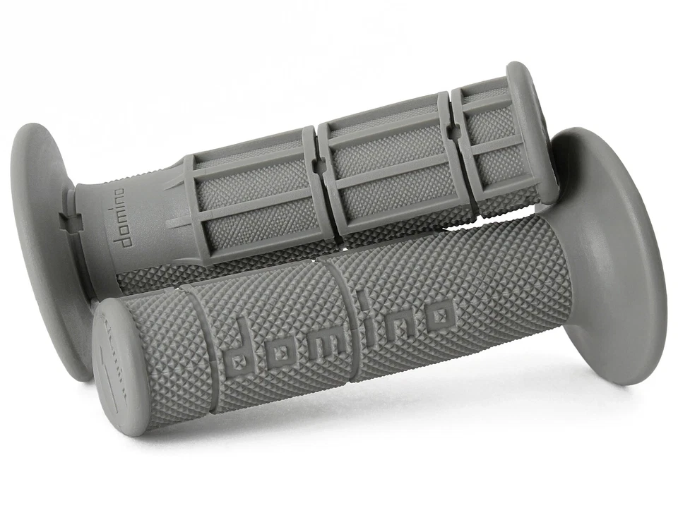 Domino Grips Grey for Kawasaki KDX250 KDX450 — 第 1/1 张图片