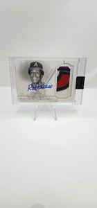 2020 topps dynasty rod carew patch auto 2/5