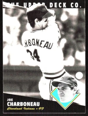 1994 1383A Upper Deck All-Time Heroes Joe Charboneau Cleveland Indians #141 - Image 1 of 2