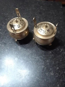 A Fine Korean Brass Tri-pod Incense Burner with Cover-19th C.:  - Picture 1 of 1