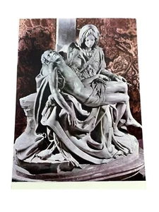 Die Pieta von Michelangelo, im Petersdom Vintage Rom Postkarte - Bild 1 von 12