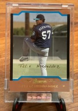 2004 Bowman Gold Felix Hernandez #224 Rookie RC Uncirculated (only 210 produced)