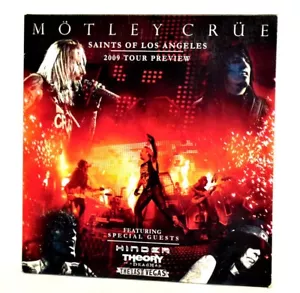 Motley Crue Saints of Los Angeles 20098 Tour Preview CD - Picture 1 of 3