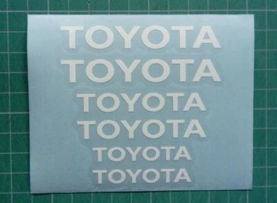 Toyota brake caliper decal sticker Camry Corolla Tundra Tacoma +FREE DECAL  - Image 1 of 4