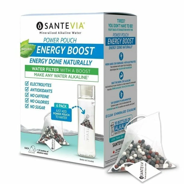 Santevia - Energy Boost / Mineralized Alkaline Water Filter - 24 Pouches  - Image 1 of 1