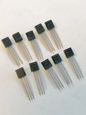 (PKG de 10) LM385Z-1.2 Voltaje Referencia, TO-92, 1.235V, National Semiconductor Foto 1 de 3