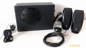 LOGITECH CASSE ACUSTICHE S220 AUDIO PER PC E WEBCAM MICROSOFT VX800 - Bild 1 von 7