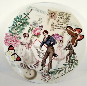 Gloria Vanderbilt Signature Plate ©1977 Lot #10001 - Picture 1 of 2