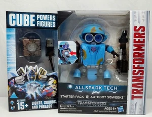 NIB Transformers Last Knight Allspark Tech AUTOBOT SQWEEKS Starter Pack Figure - Picture 1 of 4