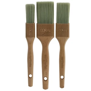 Earthwise confezione da 3 pennello per vernice di Coral 31855 1"" 1,5"" 2"" ecocompatibile - Foto 1 di 5