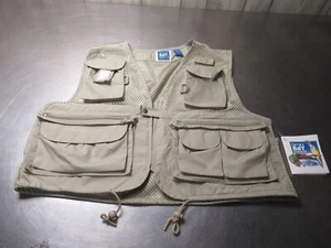 Bimini Bay Outfitters Men's Fly Fishing Vest Lots of Pockets Size XL - Picture 1 of 5
