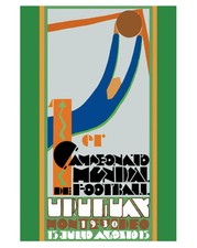 1930 FIFA  World Cup Poster (Uruguay) -  8x10 Photo