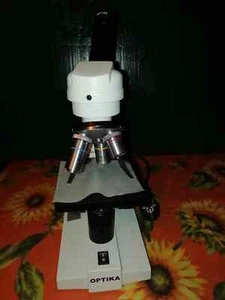 Microscopio Monocolare Optika M-100FL - Foto 1 di 2